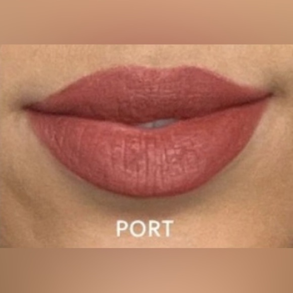 Lip Crayon Suede Matte Shade Port Glo Skin Beauty NIB